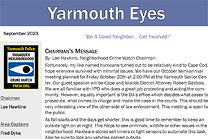 Yarmouth Eyes Newsletter